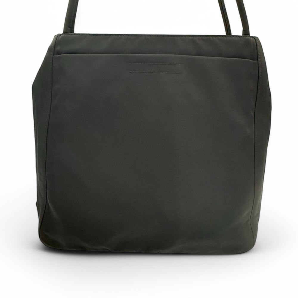 Authentic Prada Metropoli Shoulder Bag Black Nylon Italy Vintage. COA Included - Picture 4 of 7